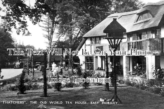 SX 5579 - Thatchers The Old World Tea House, East Horsley, Sussex