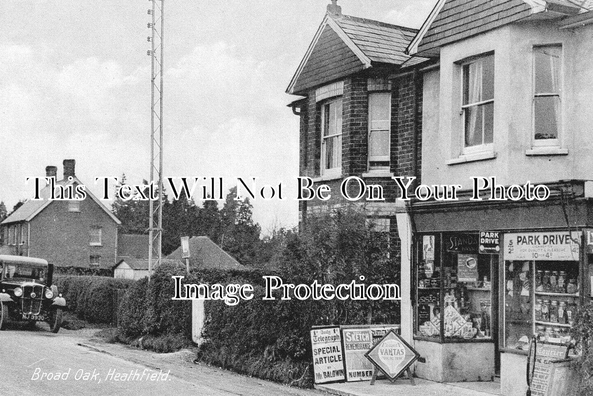 SX 5583 - Broad Oak, Heathfield, Sussex c1936