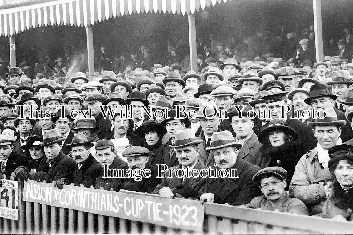 SX 5598 - Albion V Corinthians Football Cup Tie, Brighton, Sussex 1923