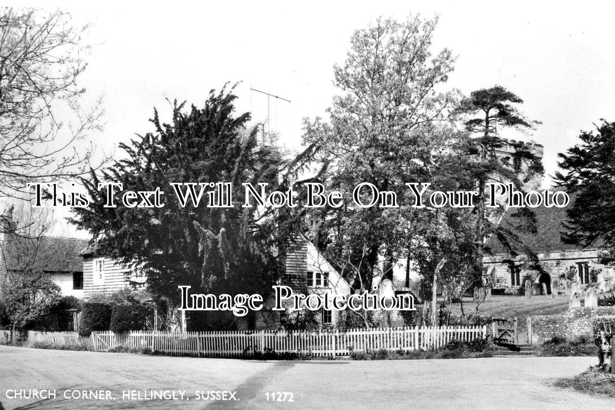SX 5607 - Church Corner, Hellingly, Sussex