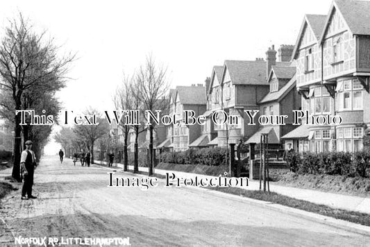 SX 5608 - Norfolk Road, Littlehampton, Sussex c1907