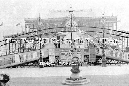 SX 5620 - The Palace Pier, Hastings, Sussex c1909