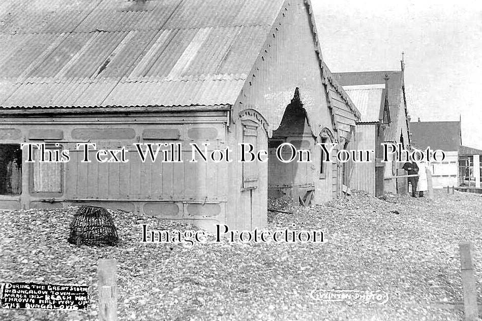 SX 5630 - Great Storm, Bungalow Town, Shoreham On Sea, Sussex 1912