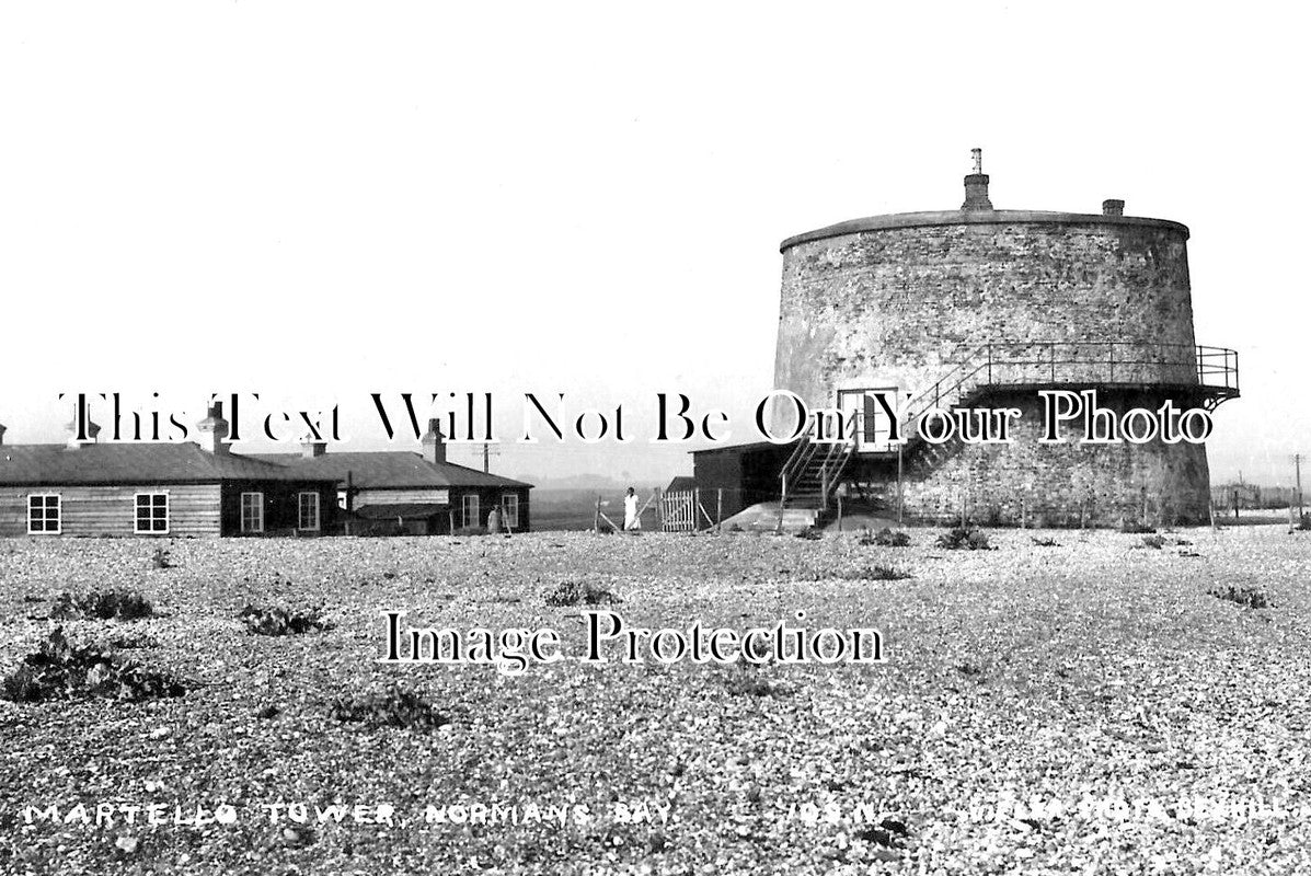 SX 5631 - Martello Tower, Normans Bay, Sussex c1929