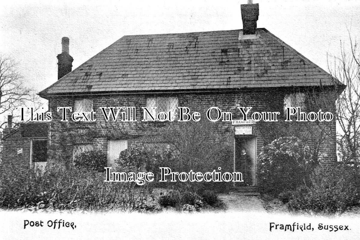 SX 5642 - Framfield Post Office, Sussex