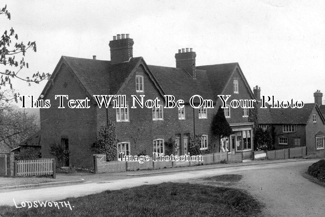 SX 565 - Lodsworth Shop, Petworth, Sussex c1912