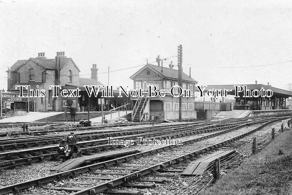 Barnham Junction SX 568 - Barnham Junction Railway Station, West Sussex – JB Archive