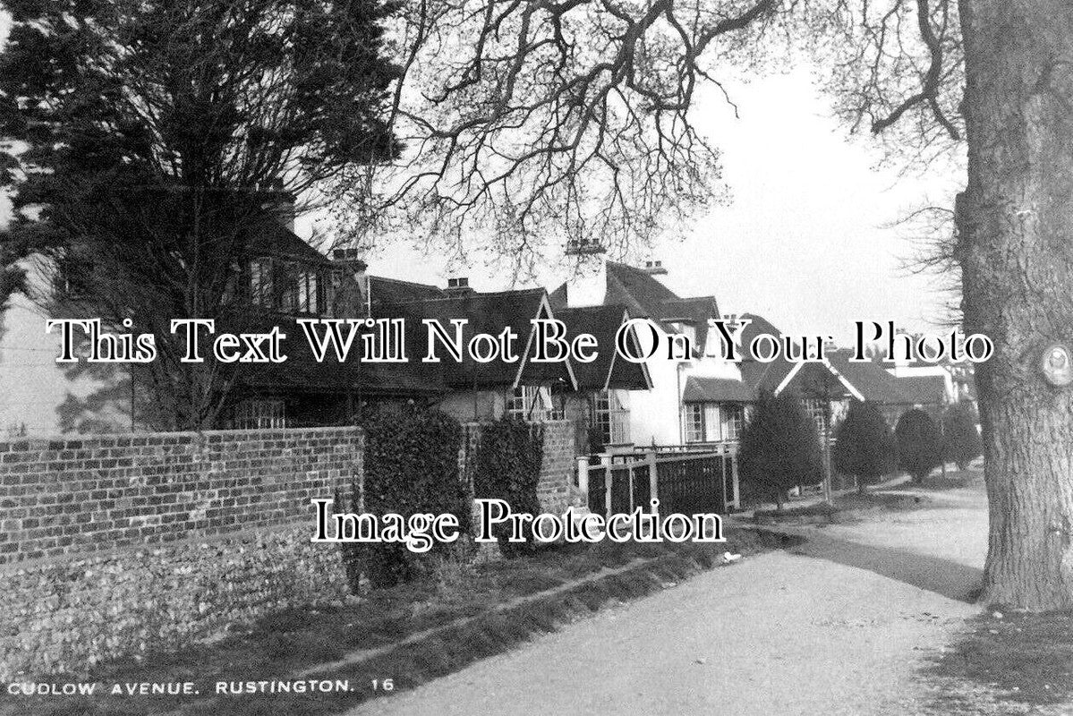 SX 5707 - Cudlow Avenue, Rustington, Sussex c1933