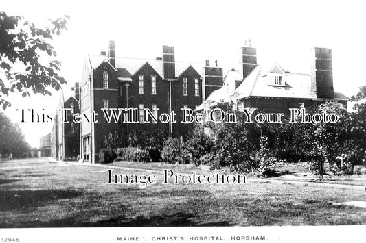 SX 5744 - Maine Christs Hospital, Horsham, Sussex c1910