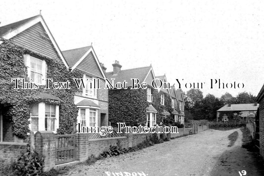 SX 5755 - Findon, Sussex c1916