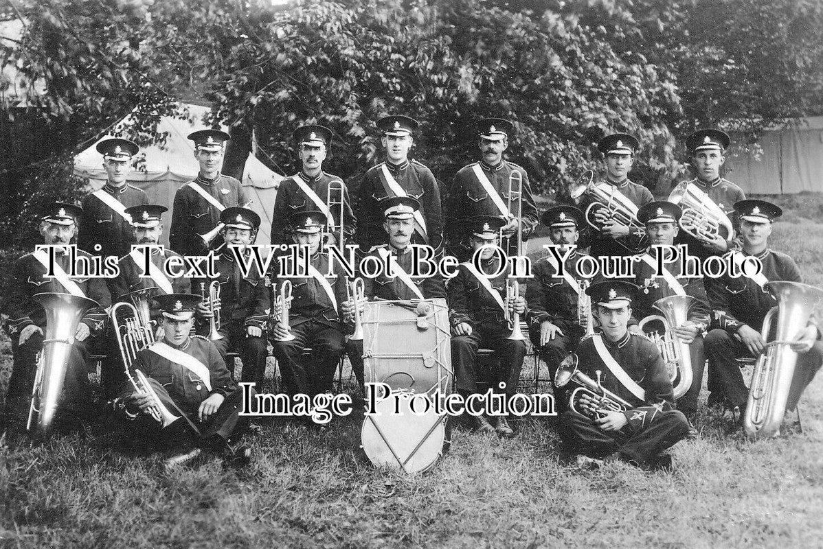 SX 5761 - Heathfield Brass Band, Heathfield, Sussex c1922