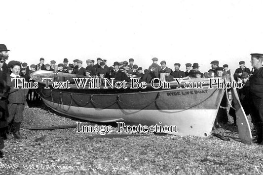 SX 5786 - The Unfortunate Lifeboat, Selina, Ryde, Sussex 1907