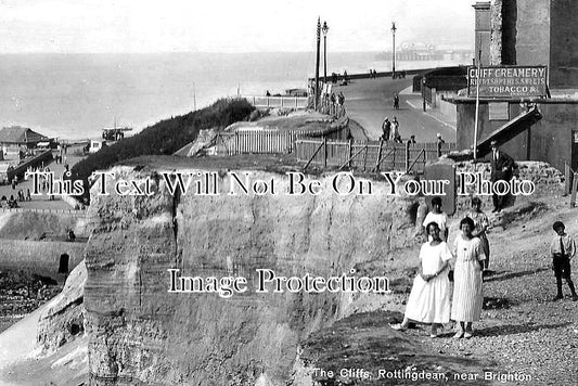 SX 5842 - The Cliffs, Rottingdean Near Brighton, Sussex