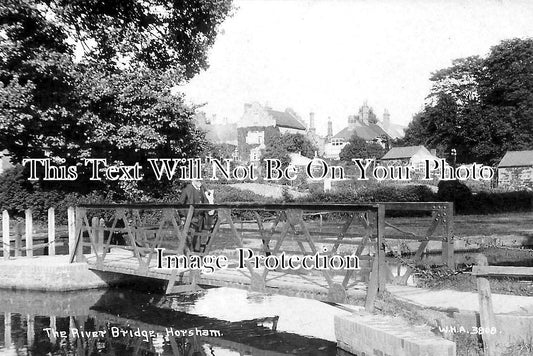 SX 5844 - The River Bridge, Horsham, Sussex c1917