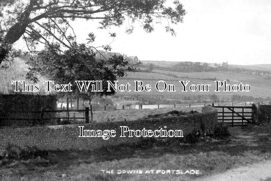 SX 5855 - The Downs At Portslade, Sussex c1910