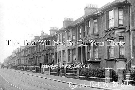 SX 5881 - Queens Park Road, Brighton, Sussex c1937