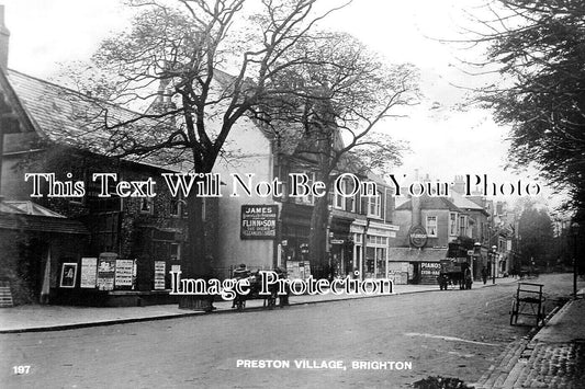 SX 5895 - Preston Village, Brighton, Sussex c1914