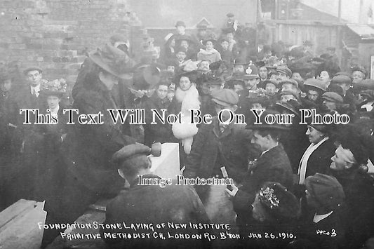 SX 59 -Foundation Stone Laying, Methodist Church, Brighton 1910