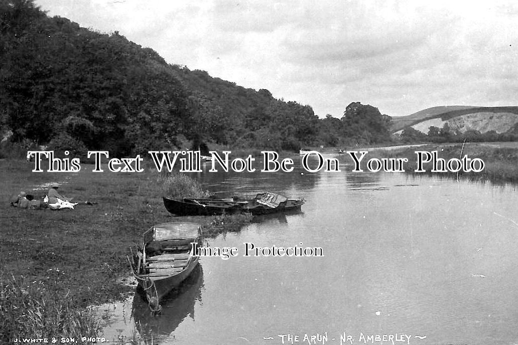 SX 614 - The Arun Near Amberley, West Sussex c1925