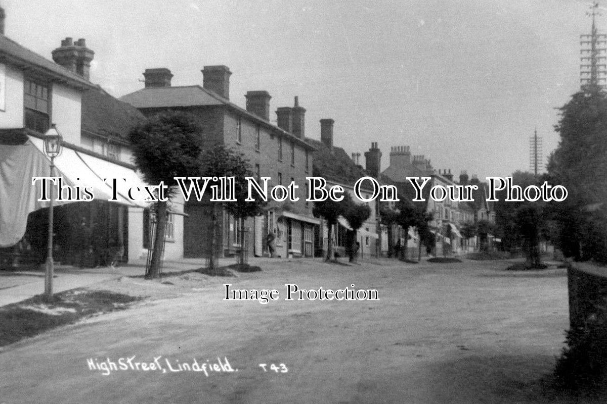 SX 622 - High Street, Lindfield, Sussex c1910