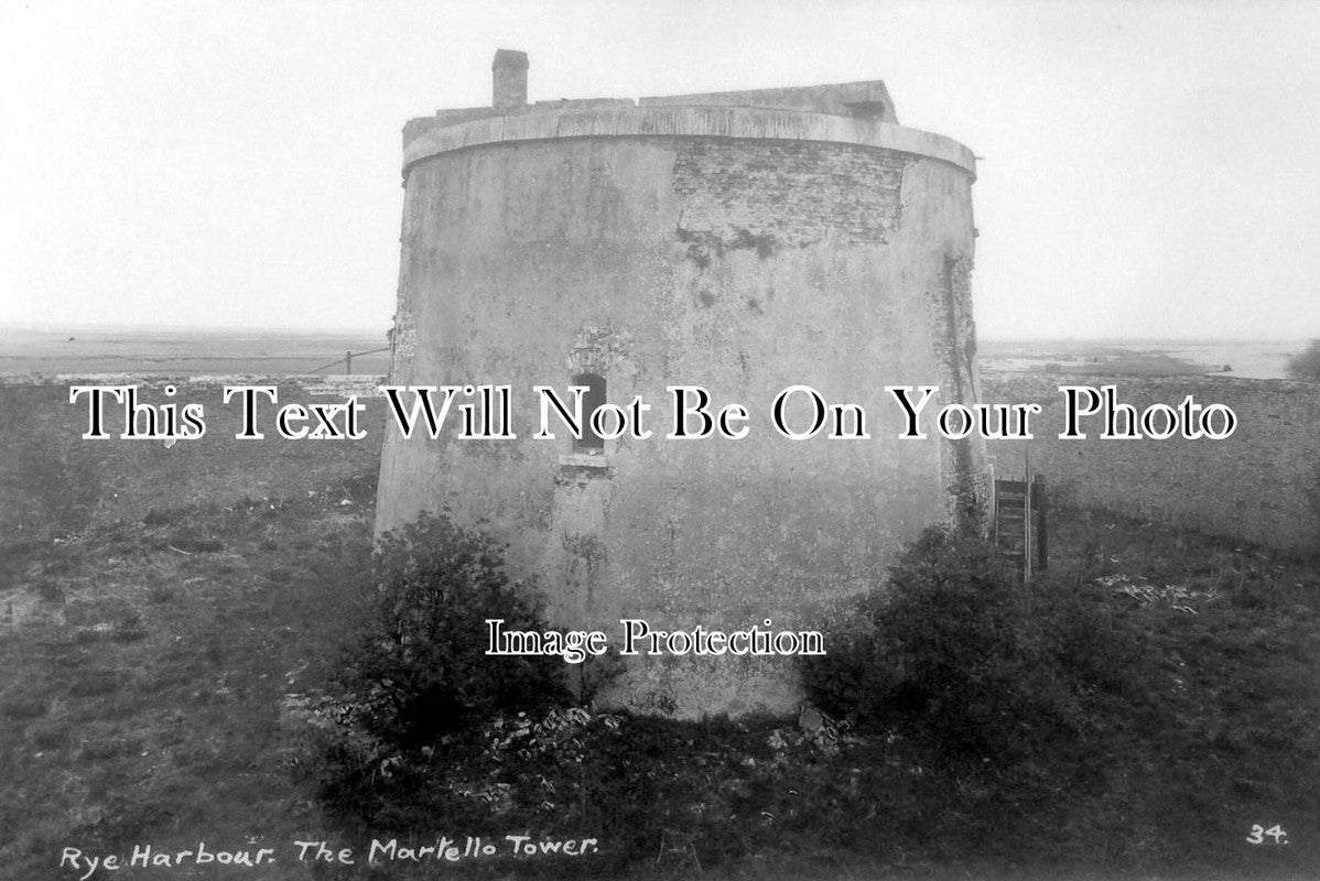 SX 664 - The Martello Tower, Rye Harbour, Sussex