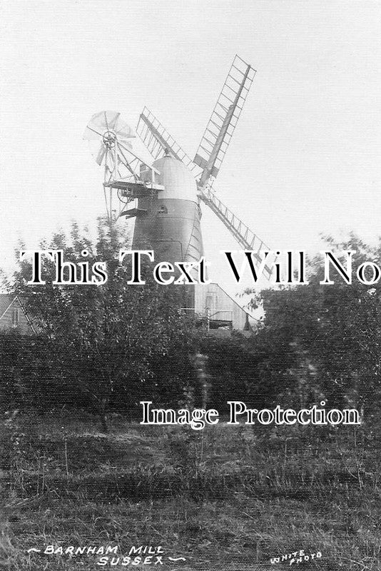 SX 667 - Barnham Windmill, Mill, Sussex