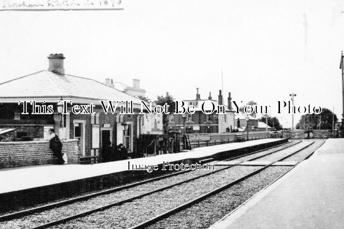SX 683 - Shoreham Railway Station, Sussex 1870