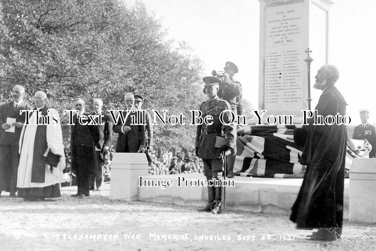 SX 710 - Unveiling Of Littlehampton War Memorial, Sussex 1921