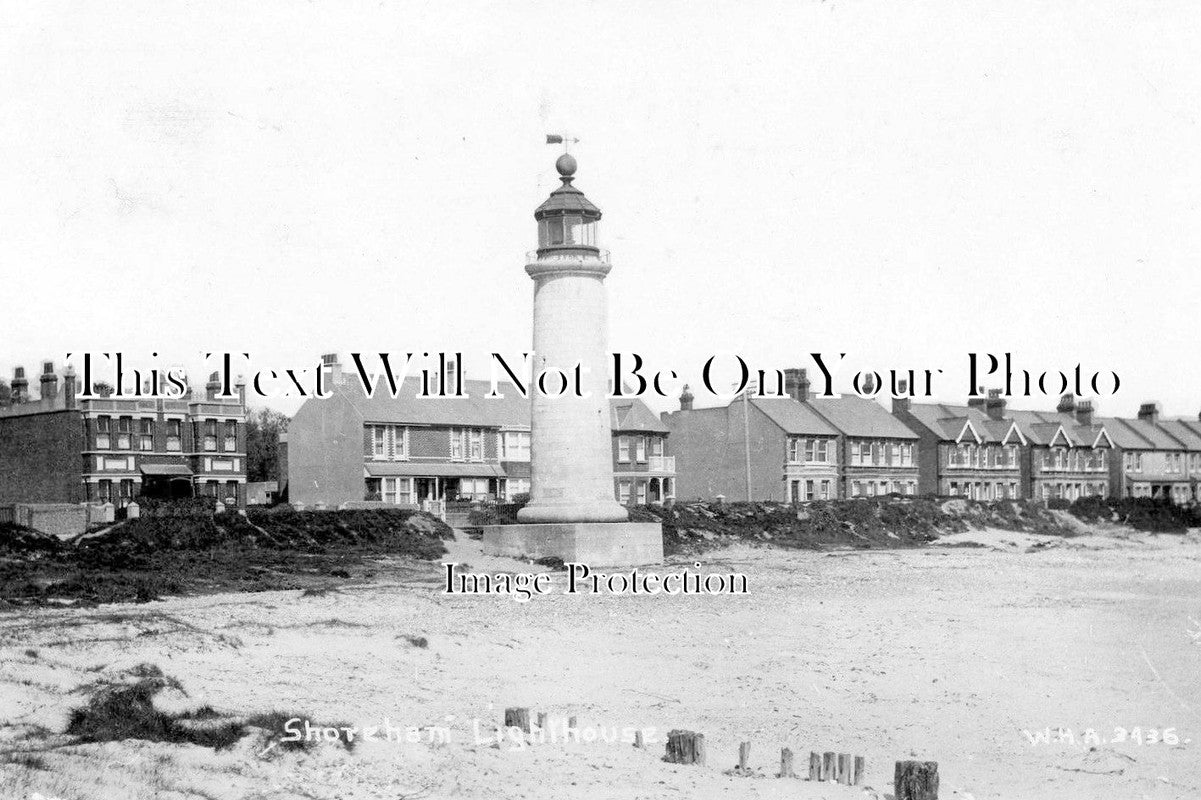 SX 731 - The Lighthouse, Shoreham, Sussex c1914