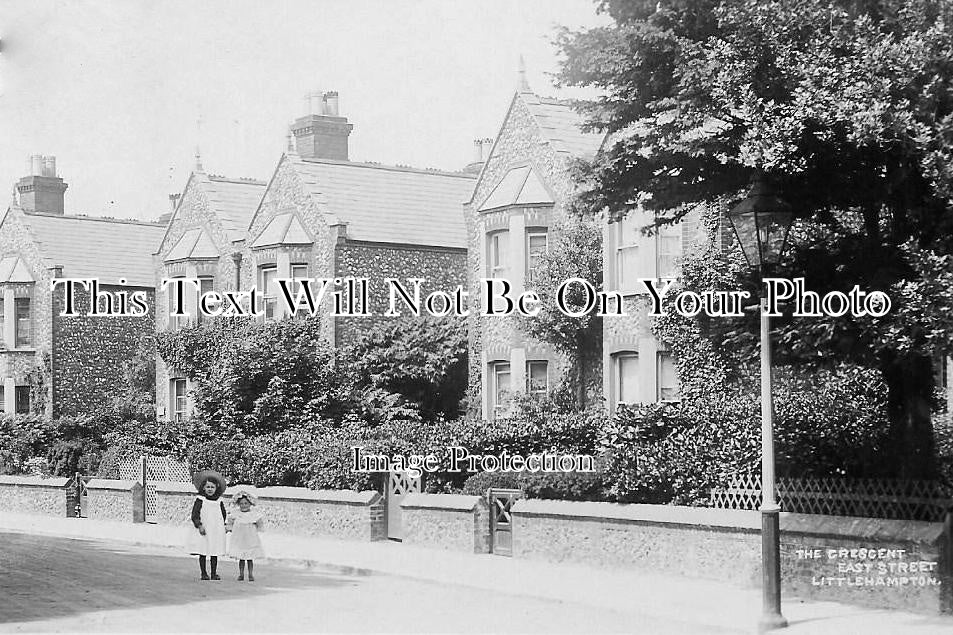 SX 740 - The Crescent, East Street, Littlehampton, West Sussex c1907