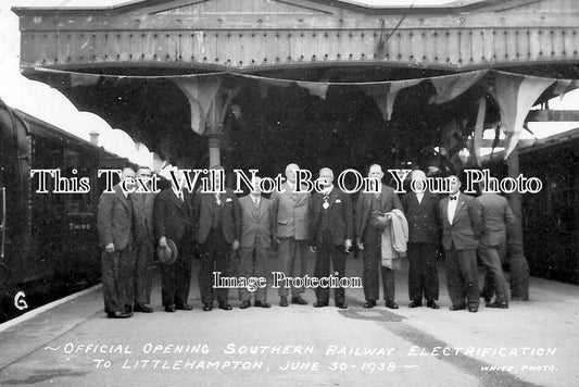 SX 755 - Opening Railway Electrification To Littlehampton, Sussex