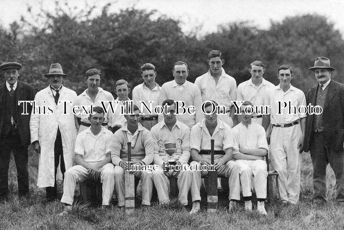 SX 756 - Selmeston & Alciston Cricket Club, Winners Cuckmere League, Sussex 1931