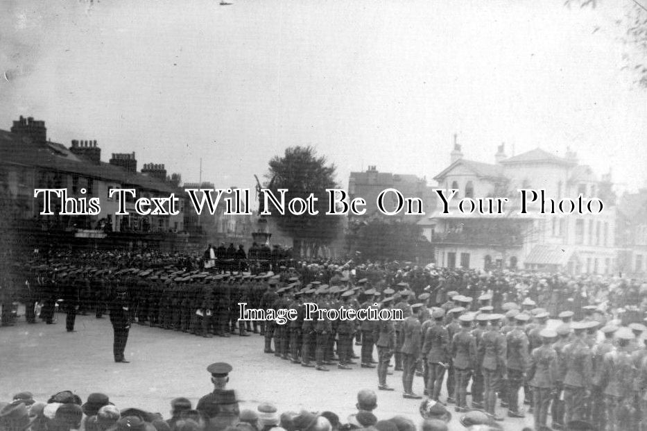 SX 767 - War Memorial & Military Event, Eastbourne, Sussex