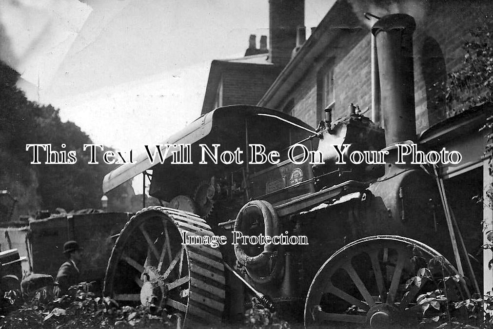 SX 781 - Steam Road Locomotive Crash, Yapton, Sussex