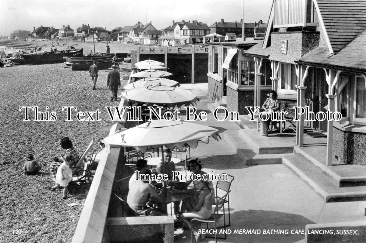 SX 831 - Beach & Mermaid Cafe, Lancing, Sussex