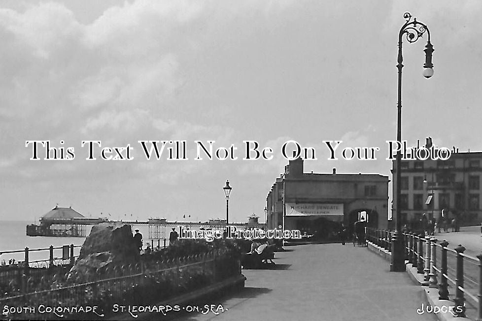 SX 851 - South Colonnade, St Leonards, Sussex c1910