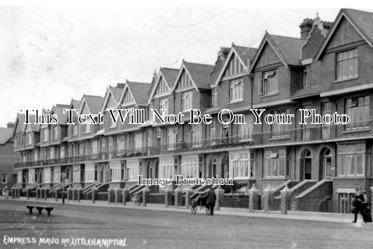 SX 861 - Empress Maud Road, Littlehampton, Sussex c1910