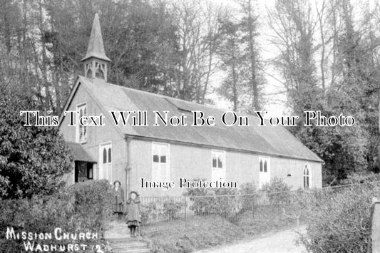 SX 864 - Mission Church, Wadhurst, Sussex c1913