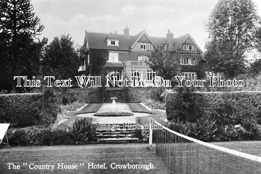 SX 872 - The Country House Hotel, Crowborough, Sussex c1923
