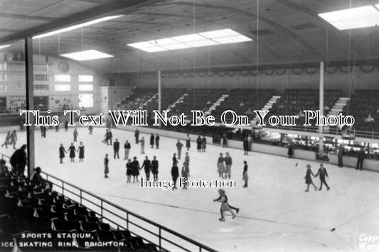 SX 876 - Sports Stadium Ice Skating Rink, Brighton, Sussex