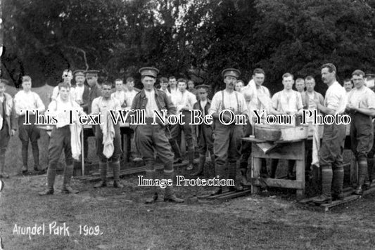 SX 893 - Arundel Park Military Camp, Sussex 1909
