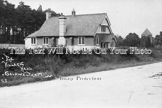 SX 896 - Village Hall, Coldwaltham, Sussex