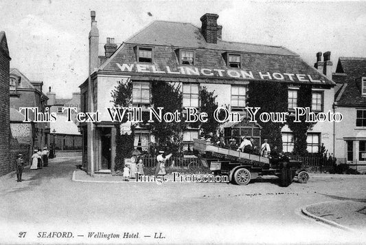SX 91 - Wellington Hotel, Seaford, Sussex c1910
