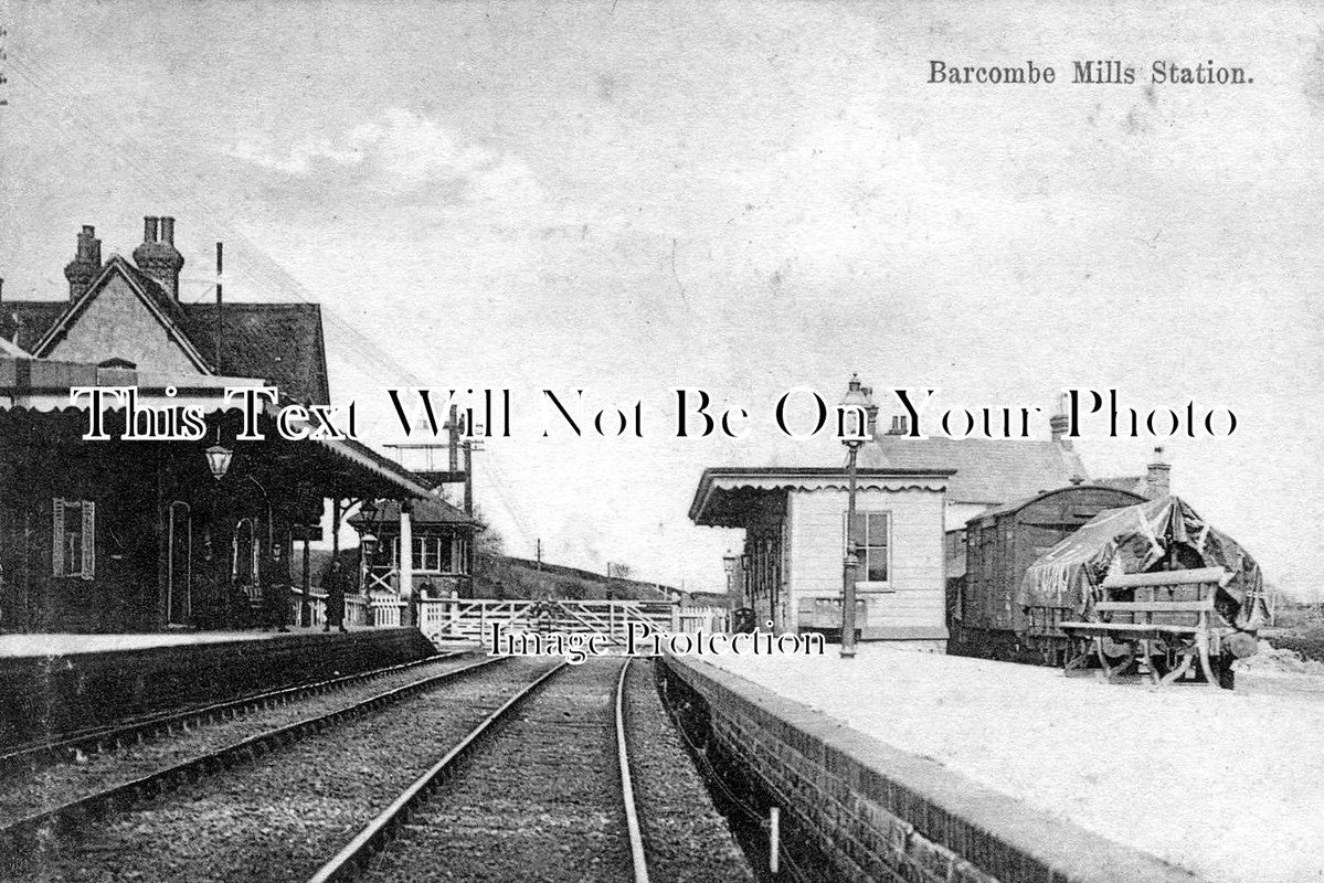 SX 929 - Barcombe Mills Railway Station, Sussex