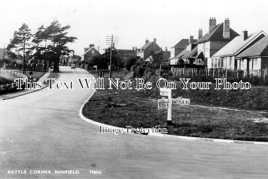 SX 944 - Battle Corner, Ninfield, Sussex