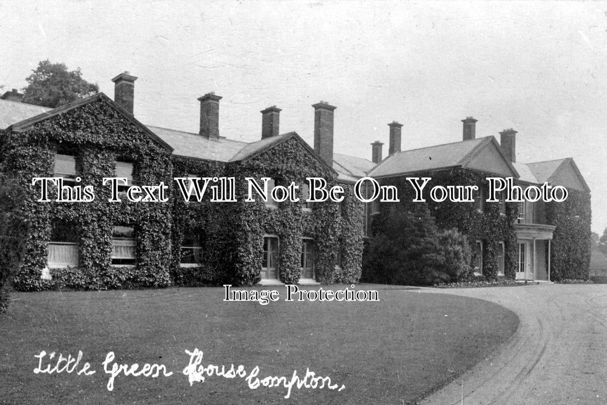 SX 992 - Little Green House, Compton, Sussex c1914