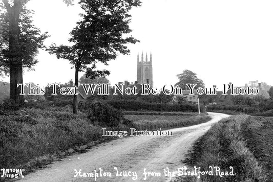 WA 1016 - Hampton Lucy From The Stratford Road, Warwickshire