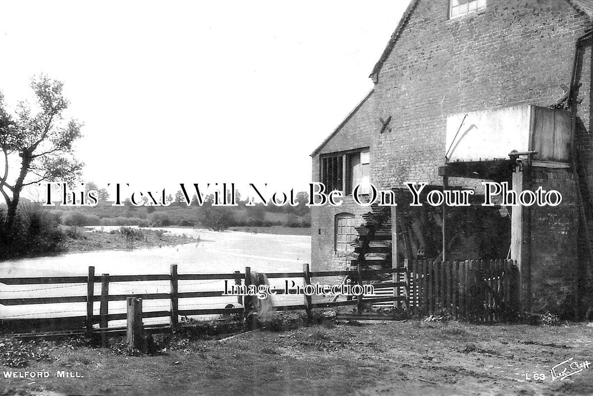 WA 1035 - Welford On Avon Water Mill, Warwickshire