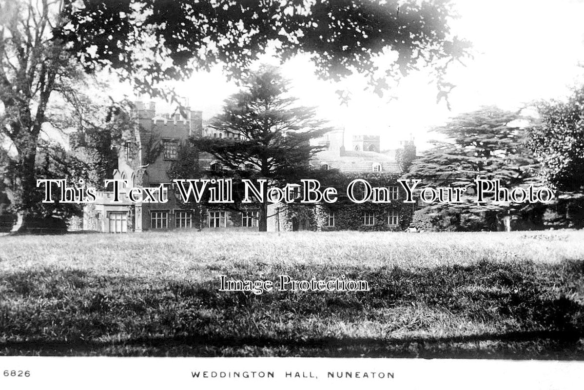 WA 1046 - Weddington Hall, Nuneaton, Warwickshire c1911