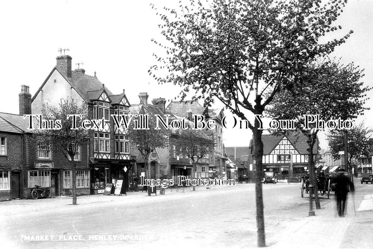 WA 1061 - Market Place, Henley In Arden, Warwickshire